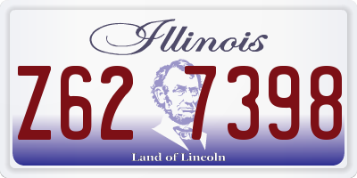 IL license plate Z627398
