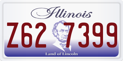 IL license plate Z627399