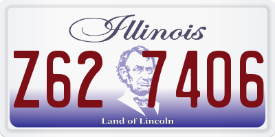 IL license plate Z627406