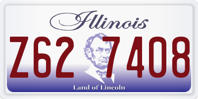 IL license plate Z627408