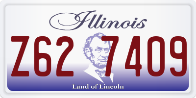 IL license plate Z627409