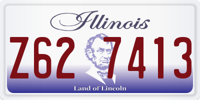 IL license plate Z627413