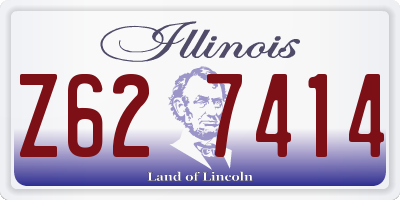 IL license plate Z627414