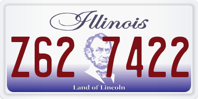 IL license plate Z627422