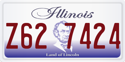IL license plate Z627424