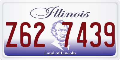 IL license plate Z627439