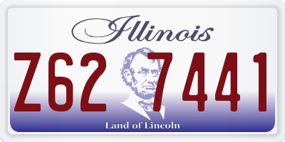 IL license plate Z627441