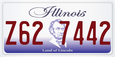IL license plate Z627442