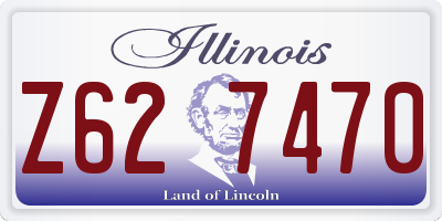 IL license plate Z627470