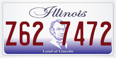 IL license plate Z627472