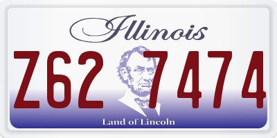 IL license plate Z627474