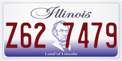 IL license plate Z627479