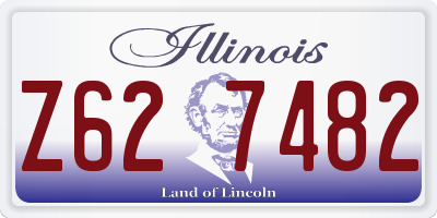 IL license plate Z627482