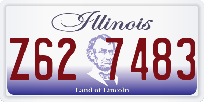 IL license plate Z627483