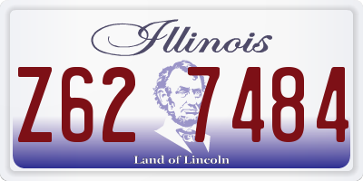 IL license plate Z627484