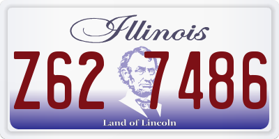 IL license plate Z627486