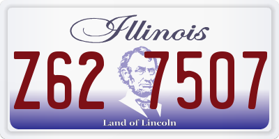 IL license plate Z627507