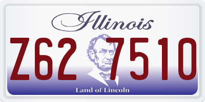 IL license plate Z627510