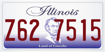 IL license plate Z627515
