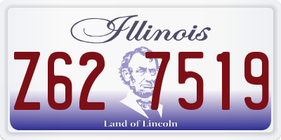 IL license plate Z627519