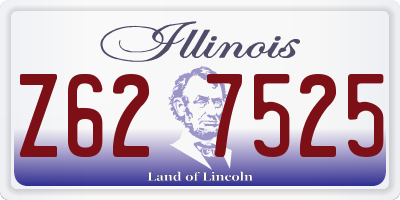 IL license plate Z627525