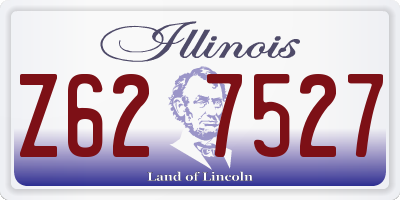 IL license plate Z627527
