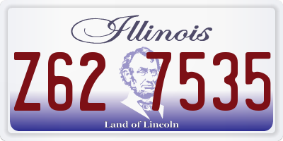 IL license plate Z627535