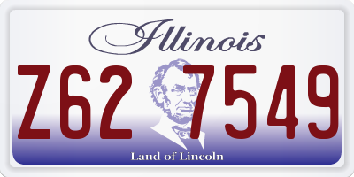 IL license plate Z627549