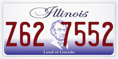 IL license plate Z627552