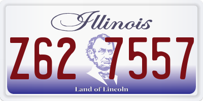 IL license plate Z627557
