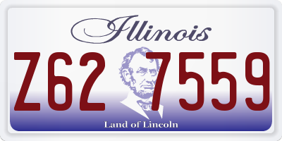 IL license plate Z627559
