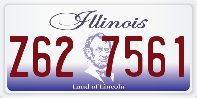 IL license plate Z627561