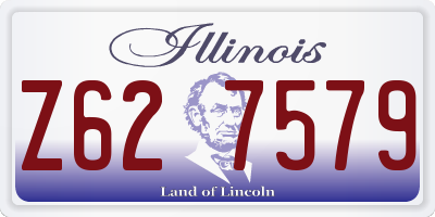IL license plate Z627579