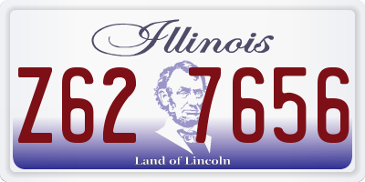 IL license plate Z627656