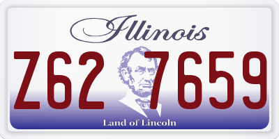 IL license plate Z627659