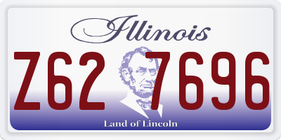 IL license plate Z627696