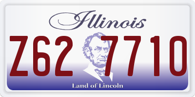 IL license plate Z627710