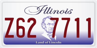 IL license plate Z627711