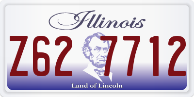 IL license plate Z627712