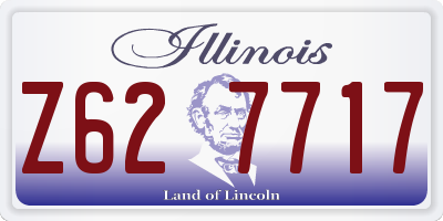 IL license plate Z627717