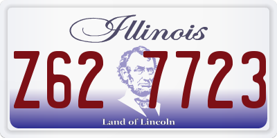 IL license plate Z627723