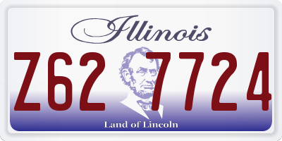 IL license plate Z627724