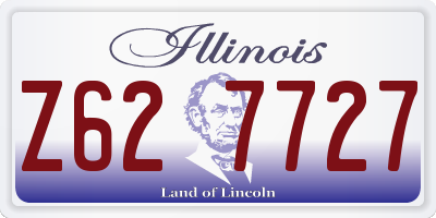 IL license plate Z627727