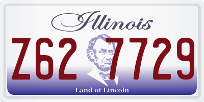 IL license plate Z627729