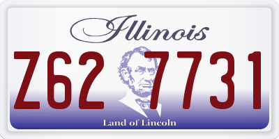 IL license plate Z627731