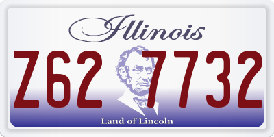 IL license plate Z627732