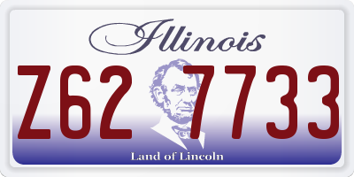 IL license plate Z627733