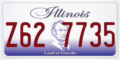 IL license plate Z627735
