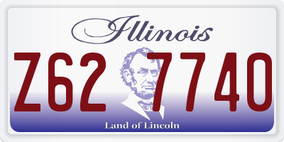 IL license plate Z627740