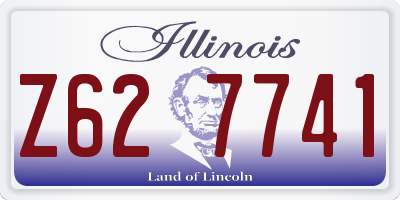 IL license plate Z627741